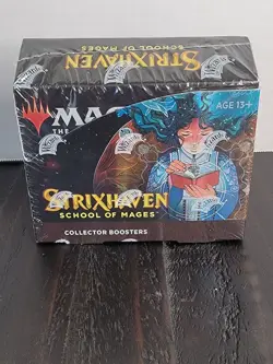 MTG: Strixhaven School of Mages Collector Booster Box, English, Factory Sealed 630509958863 - Image 1