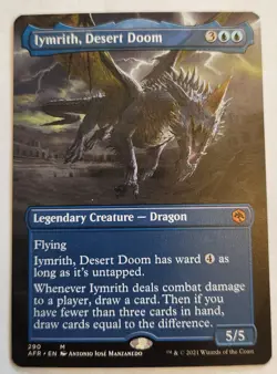 Iymrith, Desert Doom (Borderless) Adventures in the Forgotten Realms Regular NM+ - Image 1