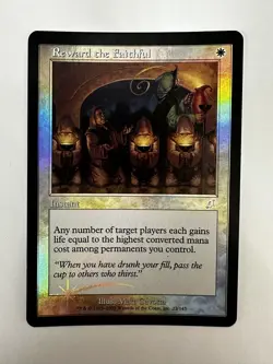 FOIL Reward the Faithful *Scourge* MTG Magic the Gathering - Image 1