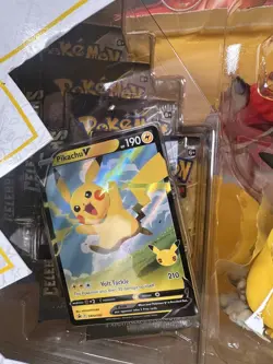 Pokemon TCG Celebrations Pikachu VMAX Premium Figure Collection Box New SEALED! - Image 3