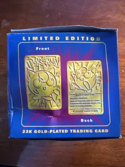 Sealed 23K Gold Plated, Limited Edition Pokemon Jigglypuff Card In a Poke Ball ￼ - Image 4