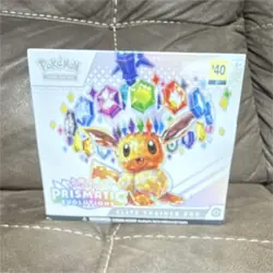 Pokemon Scarlet & Violet Prismatic Evolutions Elite Trainer Box Eevee Promo - Image 1