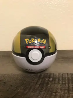 POKEMON TCG ULTRA BALL POKEBALL TIN H19 EVOLUTIONS LOST THUNDER BURNING SHADOWS - Image 1