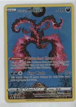 Galarian Moltres Pokemon Sword & Shield Black Star #SWSH284 - Image 1