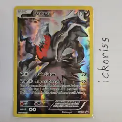 Pokemon Darkrai XY114 Black Star Promo Holo Basic Card XY HP110 - Image 1