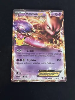 Mewtwo EX 54/99 Pokemon Celebrations 25th Anniversary Holo MINT! - Image 1