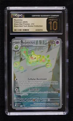 Reuniclus Pokemon Scarlet & Violet Black Star Promo CGC 10 Pristine - Image 1