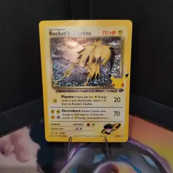 Rocket's Zapdos - Celebrations (CCC) 25th Anniversary 15/132 NM Pokemon TCG Holo - Image 1
