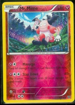 Mr. Mime 91/146 | 2014 | Mint/Near Mint | Reverse Holo | Pokemon XY - Image 1