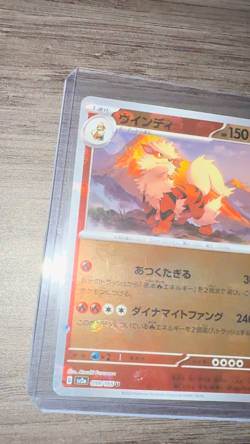 Arcanine (Master Ball Pattern) 059/165 Sv2a: Pokemon Card 151 Holo (Japanese) - Image 2