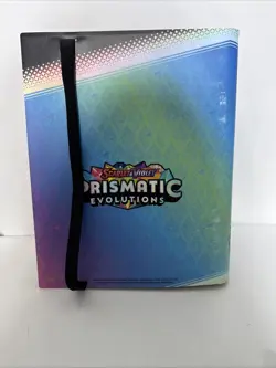 Pokemon Prismatic Evolutions Eevee Binder Collection BINDER ONLY - Image 2