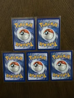 Rainbow Rare Pokemon Lot Of 5 Trainer Cards From Mixed Sets NM - Image 2