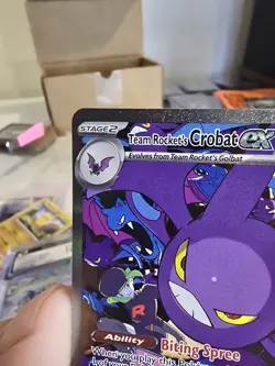 Pokemon TCG Team Rockets Crobat EX Destined Rivals #234/182 NM Nice! - Image 4