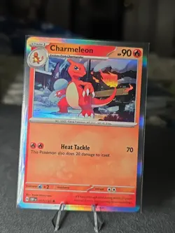 Pokemon TCG Charmeleon Sv03: Obsidian Flames 027/197 Holo Promo Promo - Image 1