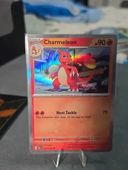Pokemon TCG Charmeleon Sv03: Obsidian Flames 027/197 Holo Promo Promo - Image 3
