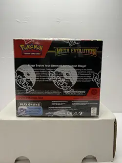 Pokemon TCG Mega Evolutions Base Set Enhanced Booster Box 🔥FACTORY SEALED!🔥 - Image 2