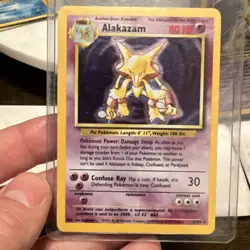 Alakazam Base Set common Edition Holo Pokemon TCG 2 Cards English 1999 - Image 2