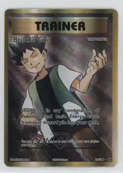 Brock's Grit Ultra Rare Pokemon XY Evolutions 20th Anniversary #107 - Image 1
