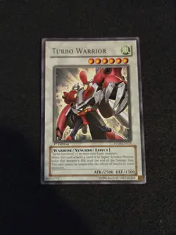 Turbo Warrior - DP08-EN015 - Rare - 1st Edition x1 - Lightly Played - Image 1