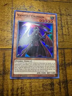 Vampire Grimson DASA-EN004 1st Edition Super Rare LP + BONUS - Image 1