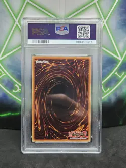 Yugioh Crystal Clear Wing Synchro Dragon LED8-EN005 Ghost Rare 1st Ed PSA 10 - Image 2