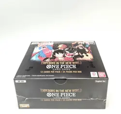 One Piece TCG OP09 Emperors in the New World Booster Box New English Sealed - Image 4