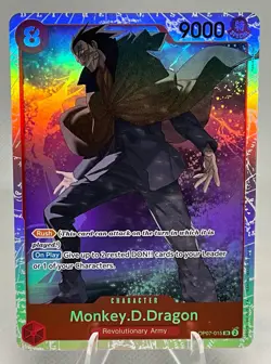 One Piece Monkey.D.Dragon OP07-015 SR 500 Years in the Future Holo Foil - TCG - Image 1
