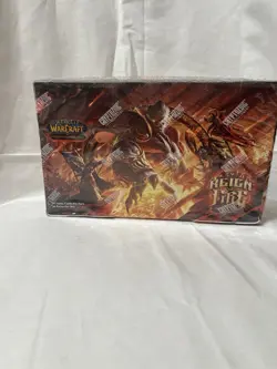 WoW tcg REIGN OF FIRE sealed booster box 36 packs of 15 cards per pack for 540 - Image 1