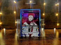 Union Arena Jujutsu Kaisen - Sukuna SR Foil - UE03ST/JJK-1-105 NM - Image 1