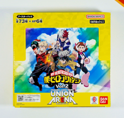 Union Arena My Hero Academia Vol.2 EX06BT Booster Box Sealed 2024 Japanese - Image 1