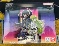 Union Arena TCG SEALED Code Geass Lelouch of the Rebellion English Booster Box!! - Image 1