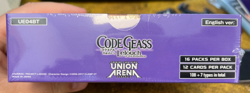Union Arena TCG SEALED Code Geass Lelouch of the Rebellion English Booster Box!! - Image 2