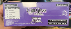 Union Arena TCG SEALED Code Geass Lelouch of the Rebellion English Booster Box!! - Image 3