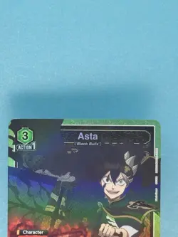 Union Arena CCG Black Clover Asta BCV-1-046 Super Rare - Image 2
