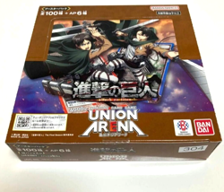 Union Arena Attack on Titan Box UA23BT Factory Sealed Japanese NEW - Image 1
