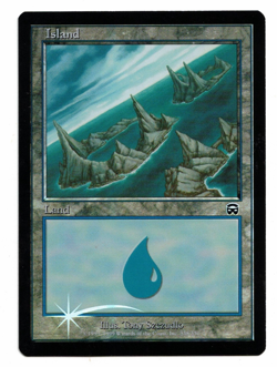 Magic the Gathering MTG Card: Island FOIL 338/350 Mercadian Masques! NM - Image 1