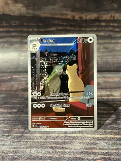 Pokemon TCG Persian Shrouded Fable Holo Illustration Card 078/064 - Image 1