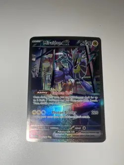 Pokemon TCG Miraidon EX Scarlet & Violet Base Set Card 244/198 Sir NM Condition - Image 3