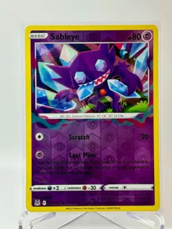 Sableye Reverse Holo Rare 070/196 SWSH11 Lost Origin Pokemon Card - Image 1