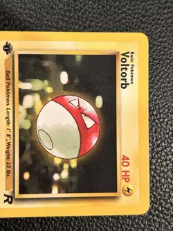 Pokemon Card 1st Edition Voltorb Team Rocket 2000 Vintage Wotc - Image 2