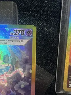Pokemon TCG Espeon EX Prismatic Evolutions Sir Holo Card 155/131 SV - Image 4