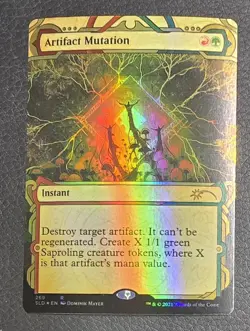 Artifact Mutation 269 Foil Near Mint Magic The Gathering Secret Lair Drop SLD - Image 1