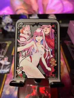 Goddess Story Metal Card Serialized Anime Waifu Anime Zero Two - Image 1