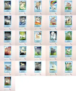 Bella Sara Northern Lights 26 Common Card Lot - Image 1