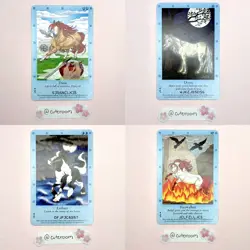 Bella Sara Northern Lights 26 Common Card Lot - Image 4