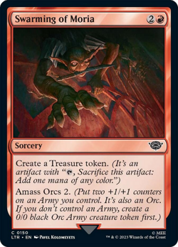 Swarming of Moria [The Lord of the Rings: Tales of Middle-Earth] Magic MTG - Image 1