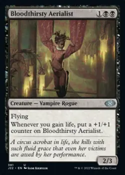 MTG Jumpstart 2022 U Bloodthirsty Aerialist #381 PLAYSET 4x x4 - Image 1