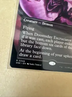 MTG Doomsday Excruciator DSK 0346 R NM Regular Borderless - Image 3
