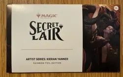 MTG Secret Lair Artist Series: Kieran Yanner Rainbow Foil Edition Sealed - Image 1