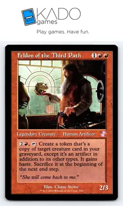 Time Spiral: Remastered #344 Feldon of the Third Path - Image 1